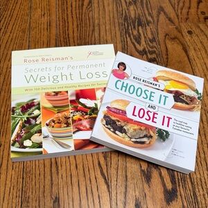 Rose Reisman - Secrets for Permanent Weight Loss & Choose It & Lose It cookbooks